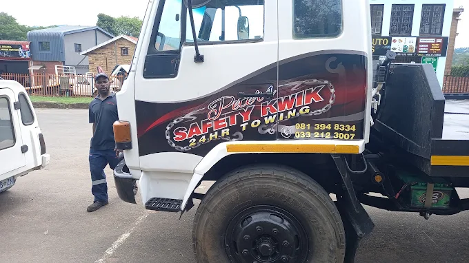 Professional workshop equipment at Peters Safety Kwik Fitment Centre